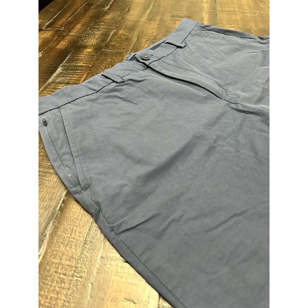 Vineyard Vines Shorts Mens 36 Blue On-The-Go Stretch Chino Casual Travel 9 Inch
